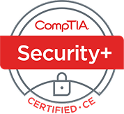 CompTIA Security+ badge